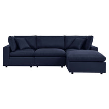 Load image into Gallery viewer, Commix 4-Piece Outdoor Patio Sectional Sofa by Modway
