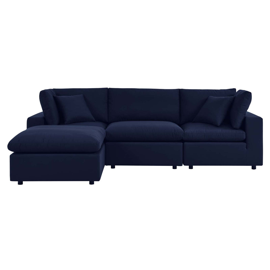 Commix 4-Piece Sunbrella¨ Outdoor Patio Sectional Sofa by Modway