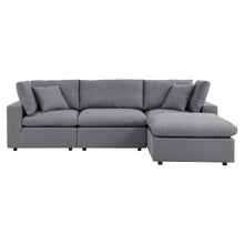 Load image into Gallery viewer, Commix 4-Piece Sunbrella¨ Outdoor Patio Sectional Sofa by Modway
