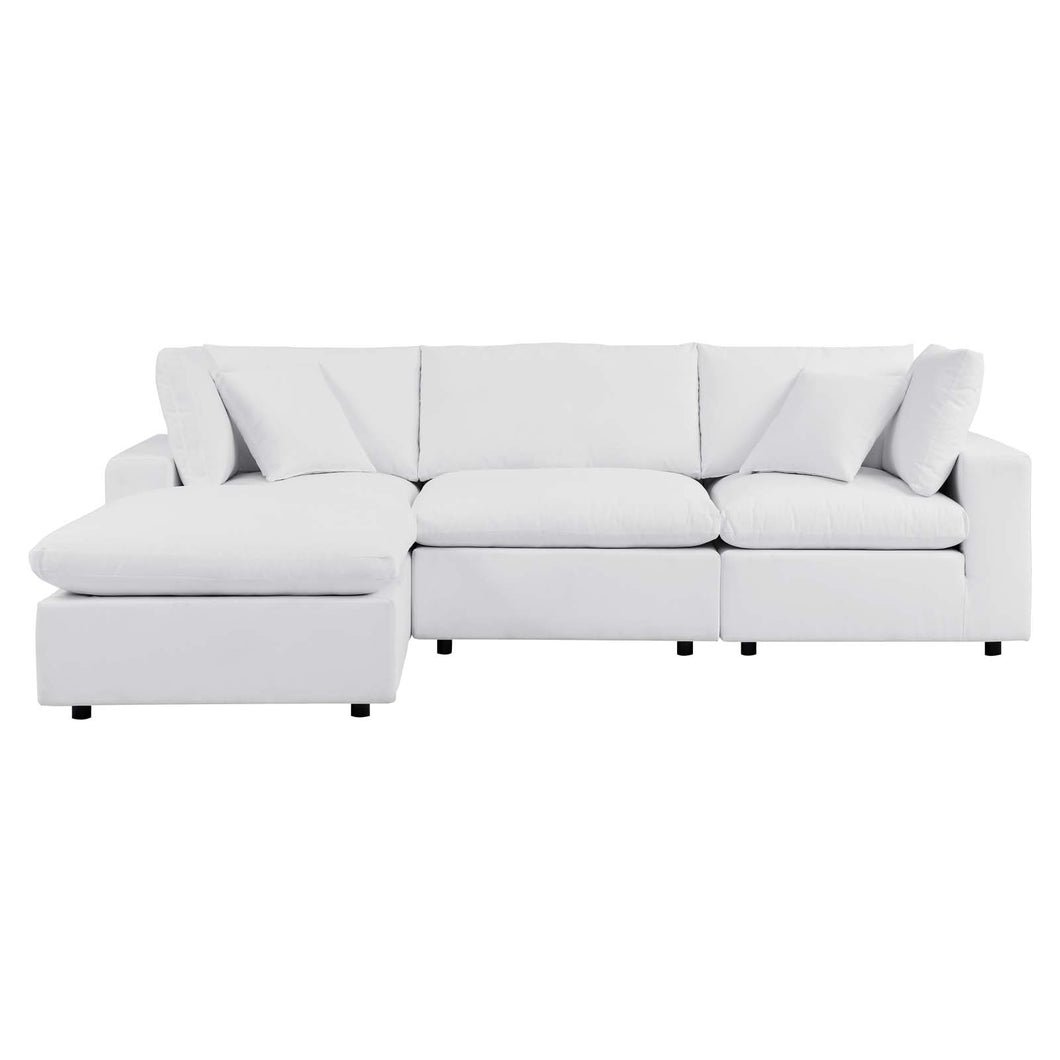 Commix 4-Piece Sunbrella¨ Outdoor Patio Sectional Sofa by Modway