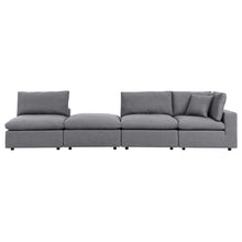 Load image into Gallery viewer, Commix 4-Piece Sunbrella¨ Outdoor Patio Sectional Sofa by Modway
