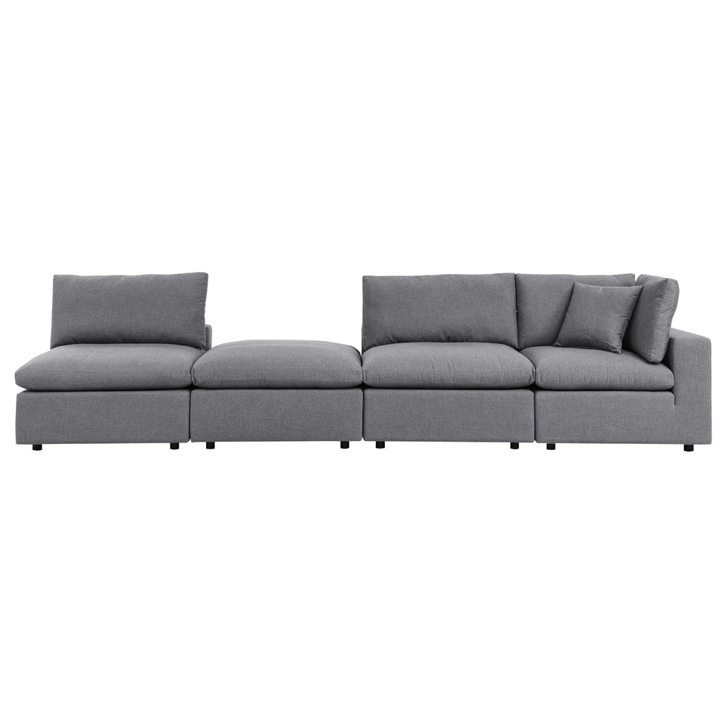 Commix 4-Piece Sunbrella¨ Outdoor Patio Sectional Sofa by Modway