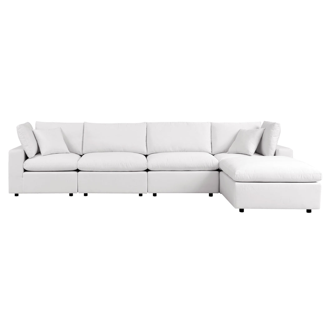 Commix 5-Piece Outdoor Patio Sectional Sofa by Modway