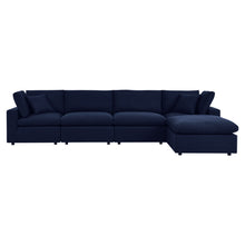 Load image into Gallery viewer, Commix 5-Piece Sunbrella¨ Outdoor Patio Sectional Sofa by Modway
