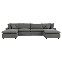 Load image into Gallery viewer, Commix 6-Piece Outdoor Patio Sectional Sofa by Modway
