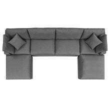 Load image into Gallery viewer, Commix 6-Piece Outdoor Patio Sectional Sofa by Modway
