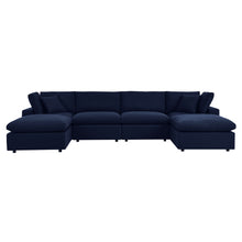 Load image into Gallery viewer, Commix 6-Piece Sunbrella¨ Outdoor Patio Sectional Sofa by Modway
