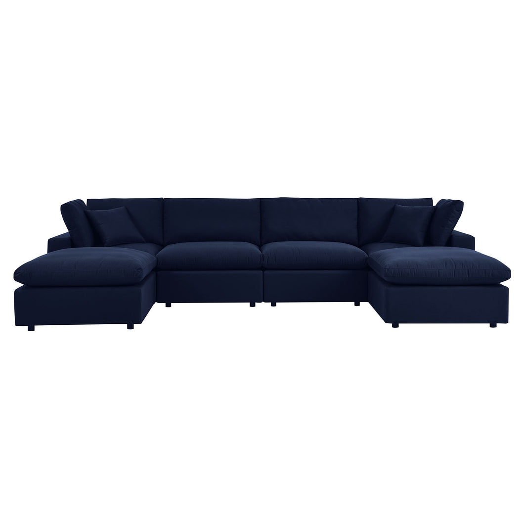 Commix 6-Piece Sunbrella¨ Outdoor Patio Sectional Sofa by Modway