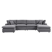 Load image into Gallery viewer, Commix 6-Piece Sunbrella¨ Outdoor Patio Sectional Sofa by Modway
