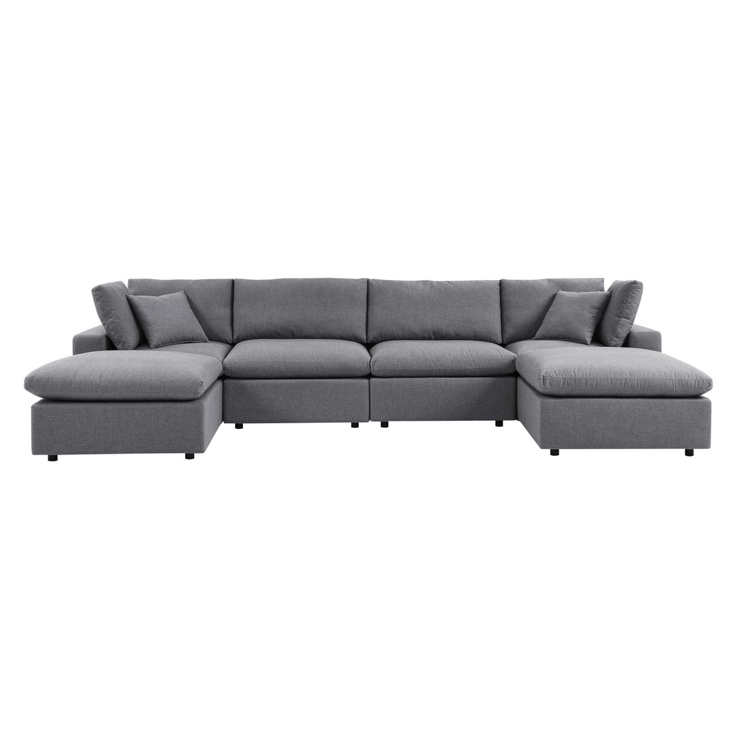 Commix 6-Piece Sunbrella¨ Outdoor Patio Sectional Sofa by Modway