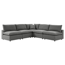 Load image into Gallery viewer, Commix 5-Piece Outdoor Patio Sectional Sofa by Modway
