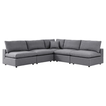 Load image into Gallery viewer, Commix 5-Piece Sunbrella¨ Outdoor Patio Sectional Sofa by Modway
