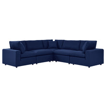 Load image into Gallery viewer, Commix 5-Piece Sunbrella¨ Outdoor Patio Sectional Sofa by Modway
