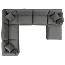 Load image into Gallery viewer, Commix 7-Piece Outdoor Patio Sectional Sofa by Modway
