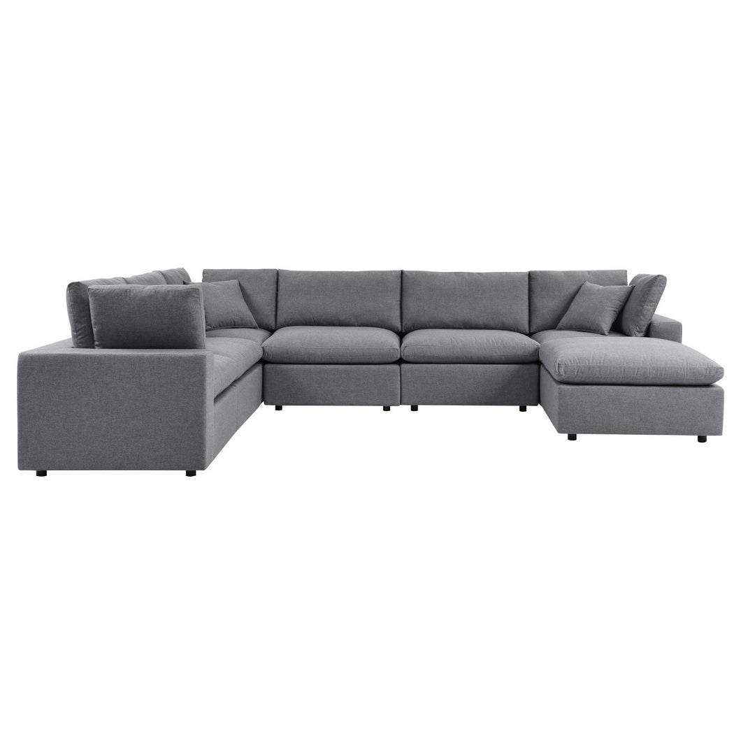 Commix 7-Piece Sunbrella¨ Outdoor Patio Sectional Sofa by Modway