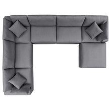 Load image into Gallery viewer, Commix 7-Piece Sunbrella¨ Outdoor Patio Sectional Sofa by Modway
