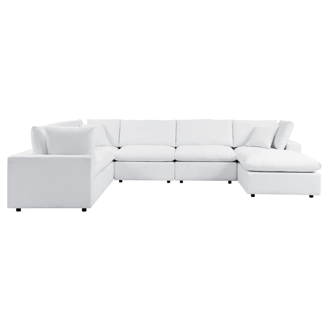 Commix 7-Piece Sunbrella¨ Outdoor Patio Sectional Sofa by Modway
