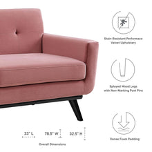 Load image into Gallery viewer, Engage Performance Velvet Loveseat by Modway
