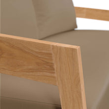 Load image into Gallery viewer, Brisbane Teak Wood Outdoor Patio Loveseat by Modway
