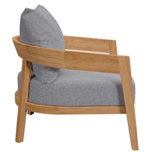 Load image into Gallery viewer, Brisbane Teak Wood Outdoor Patio Armchair by Modway
