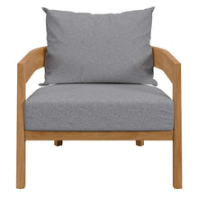 Load image into Gallery viewer, Brisbane Teak Wood Outdoor Patio Armchair by Modway
