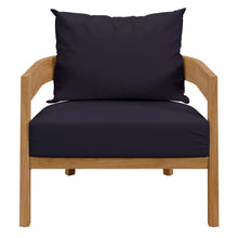 Load image into Gallery viewer, Brisbane Teak Wood Outdoor Patio Armchair by Modway
