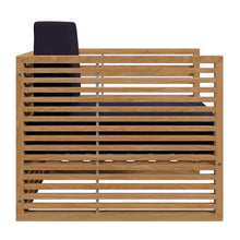 Load image into Gallery viewer, Carlsbad Teak Wood Outdoor Patio Armchair by Modway
