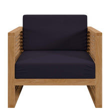 Load image into Gallery viewer, Carlsbad Teak Wood Outdoor Patio Armchair by Modway
