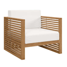 Load image into Gallery viewer, Carlsbad Teak Wood Outdoor Patio Armchair by Modway
