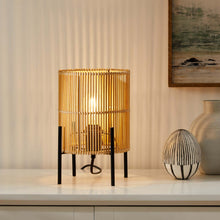 Load image into Gallery viewer, Casen Bamboo Table Lamp by Modway

