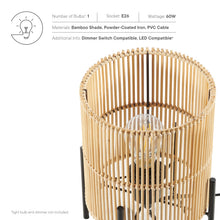 Load image into Gallery viewer, Casen Bamboo Table Lamp by Modway
