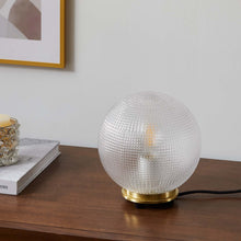 Load image into Gallery viewer, Destiny Glass and Metal Table Lamp by Modway
