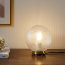 Load image into Gallery viewer, Destiny Glass and Metal Table Lamp by Modway
