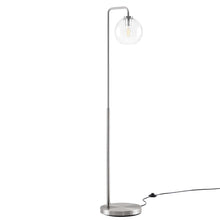 Load image into Gallery viewer, Silo Glass Globe Glass and Metal Floor Lamp by Modway
