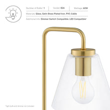 Load image into Gallery viewer, Element Glass Table Lamp by Modway
