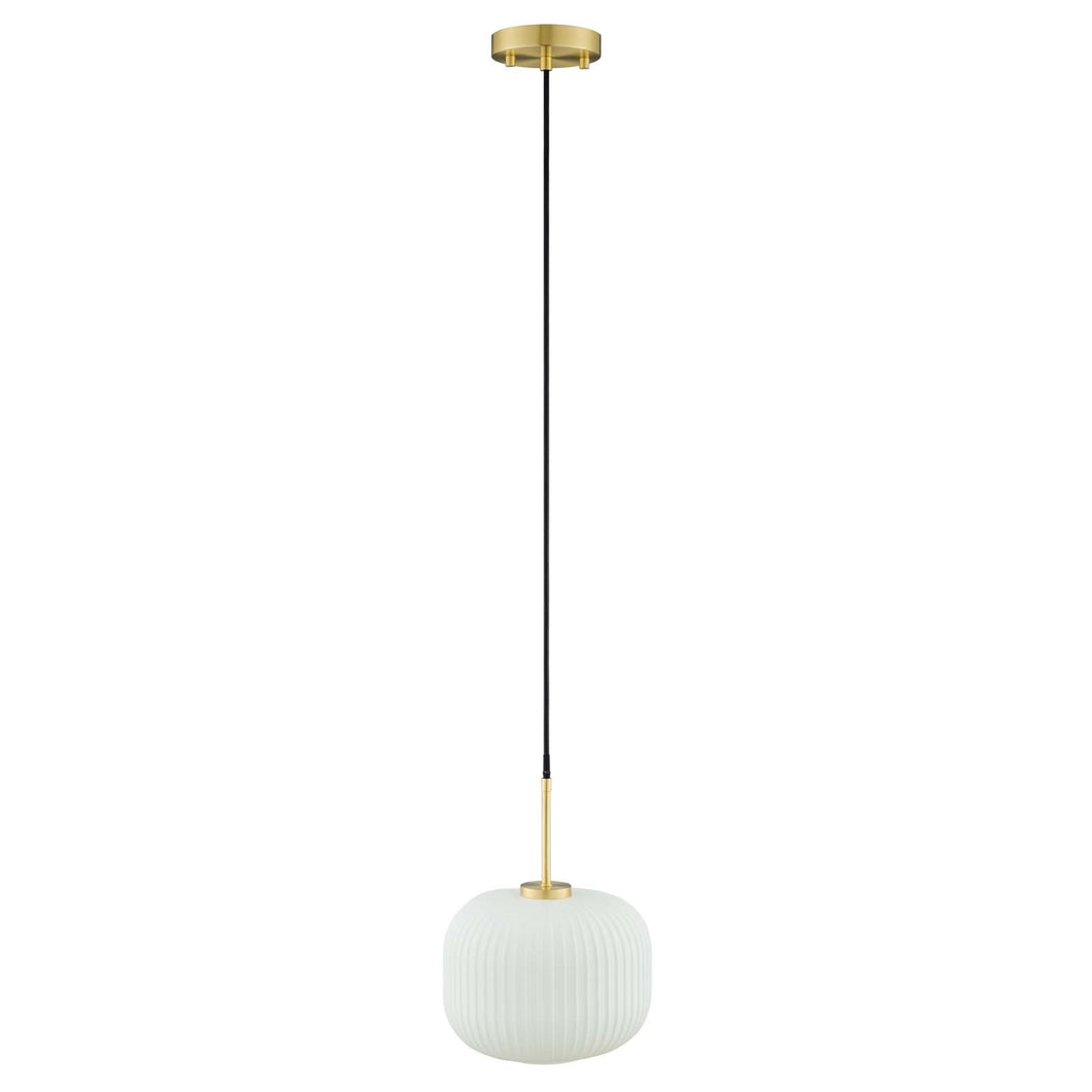 Reprise Glass Pendant Light by Modway
