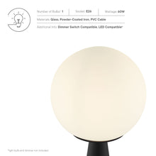 Load image into Gallery viewer, Apex Glass Globe Glass Table Lamp
