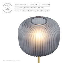 Load image into Gallery viewer, Reprise Glass Sphere Glass and Metal Table Lamp by Modway
