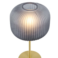 Load image into Gallery viewer, Reprise Glass Sphere Glass and Metal Table Lamp by Modway
