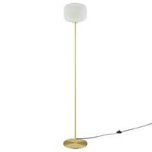 Load image into Gallery viewer, Reprise Glass Sphere Glass and Metal Floor Lamp by Modway
