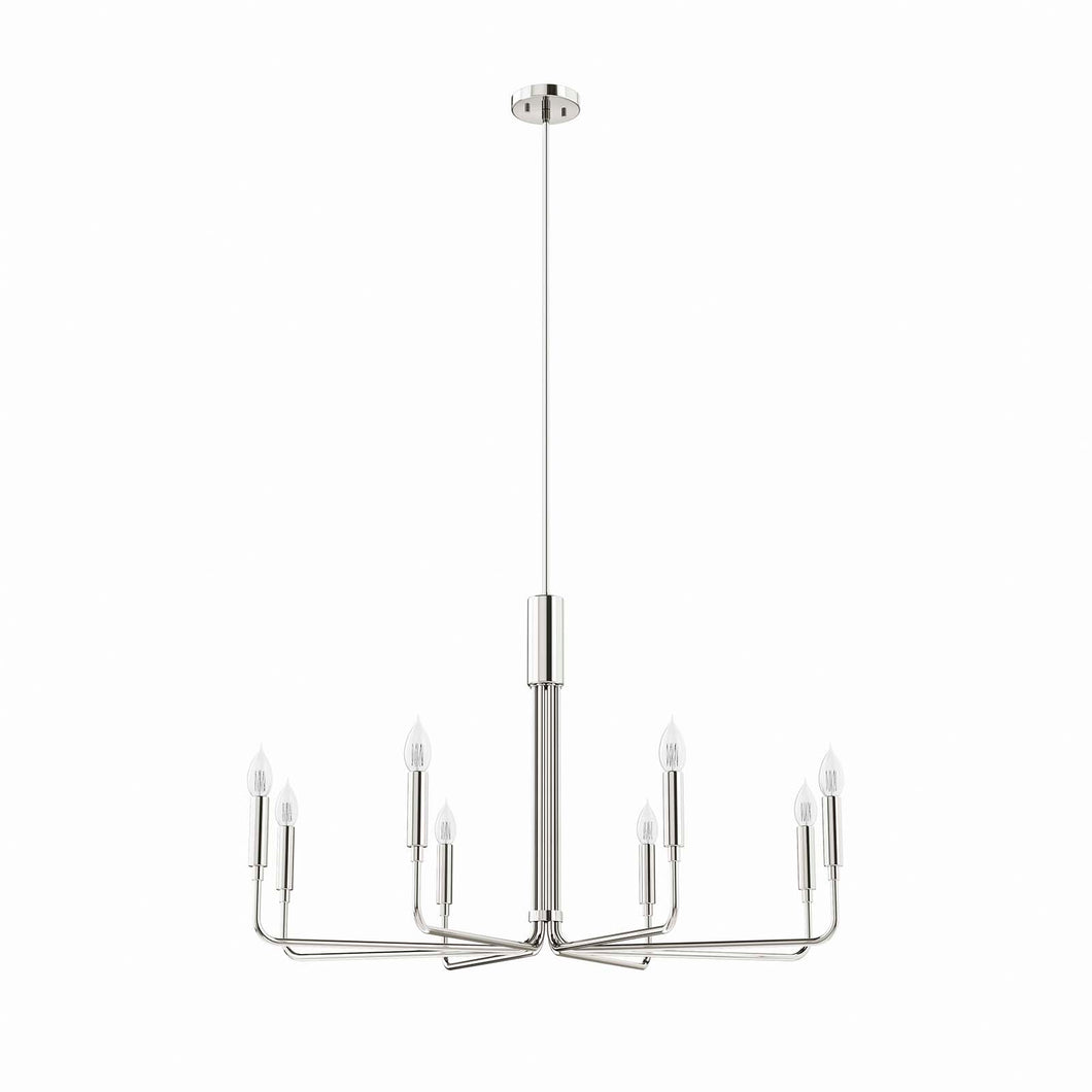 Rekindle 8-Light Chandelier by Modway