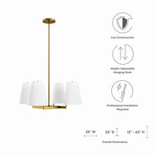 Load image into Gallery viewer, Mercer 4-Light Pendant Light by Modway
