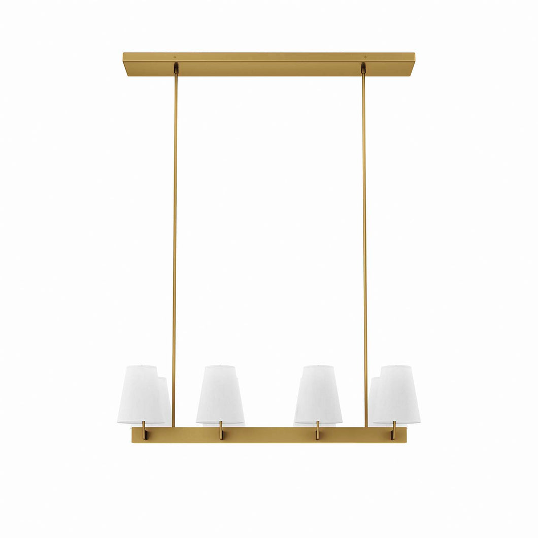 Enthrall 8-Light Chandelier by Modway