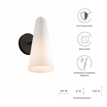 Load image into Gallery viewer, Beacon 1-Light Wall Sconce
