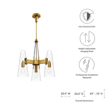 Load image into Gallery viewer, Beacon 3-Light Pendant Light by Modway
