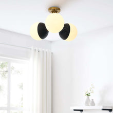 Load image into Gallery viewer, Stellar 3-Light Semi-Flush Ceiling Light by Modway
