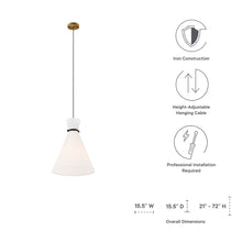 Load image into Gallery viewer, Starlight 1-Light Pendant Light by Modway
