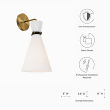 Load image into Gallery viewer, Starlight 1-Light Wall Sconce by Modway
