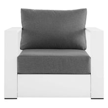 Load image into Gallery viewer, Tahoe Outdoor Patio Powder-Coated Aluminum Armchair by Modway
