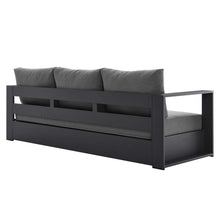 Load image into Gallery viewer, Tahoe Outdoor Patio Powder-Coated Aluminum Sofa
